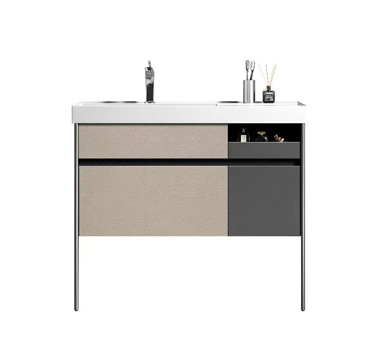 ΣΕΤ ΠΑΓΚΟΥ ELITE 100cm PLYWOOD χρ.SMOKE GREY