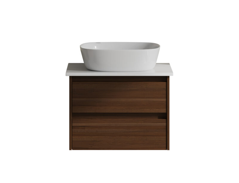 Σετ Πάγκου EVELYN TOP 60cm χρ.BROWN S3BEVET060BR