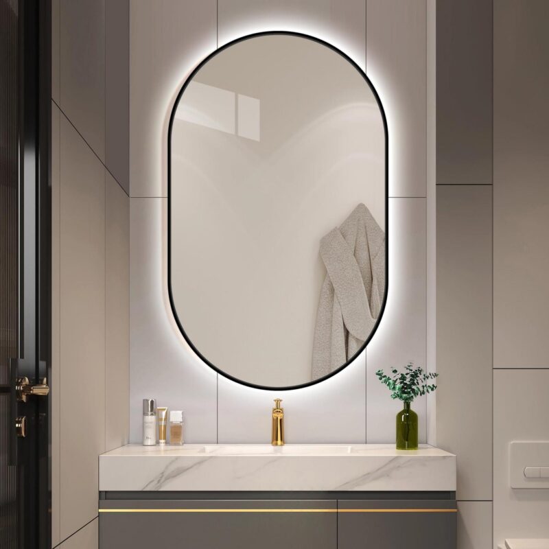 Καθρέφτης LED Τοίχου FR-01 50x100cm κωδ. 0762-FR-01
