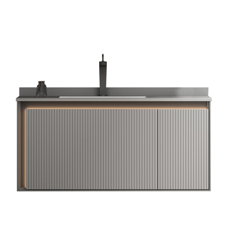 Σετ Πάγκου GREYS 100cm PLYWOOD χρ.LIGHT GREY