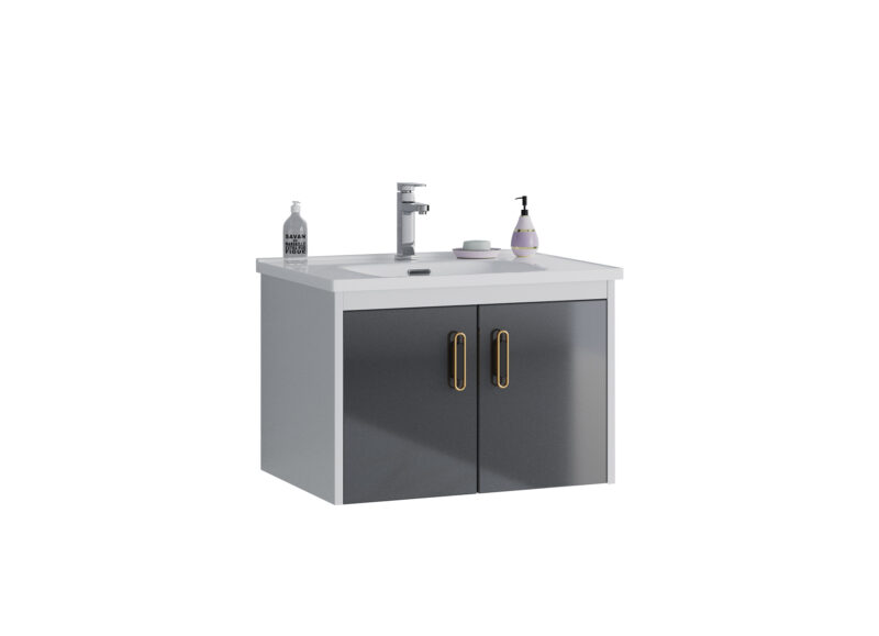 ΣΕΤ ΠΑΓΚΟΥ ISABEL 80cm. χρ.WHITE/ANTHRACITE S3BISA080WHAN