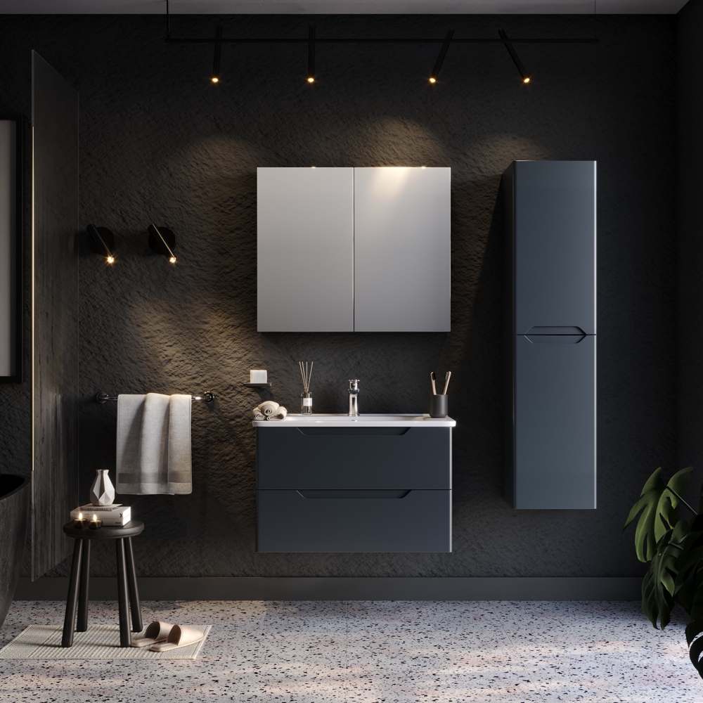 Σετ Έπιπλο Μπάνιου PERLA MDF 18mm Λάκα 9SPER - Image 3