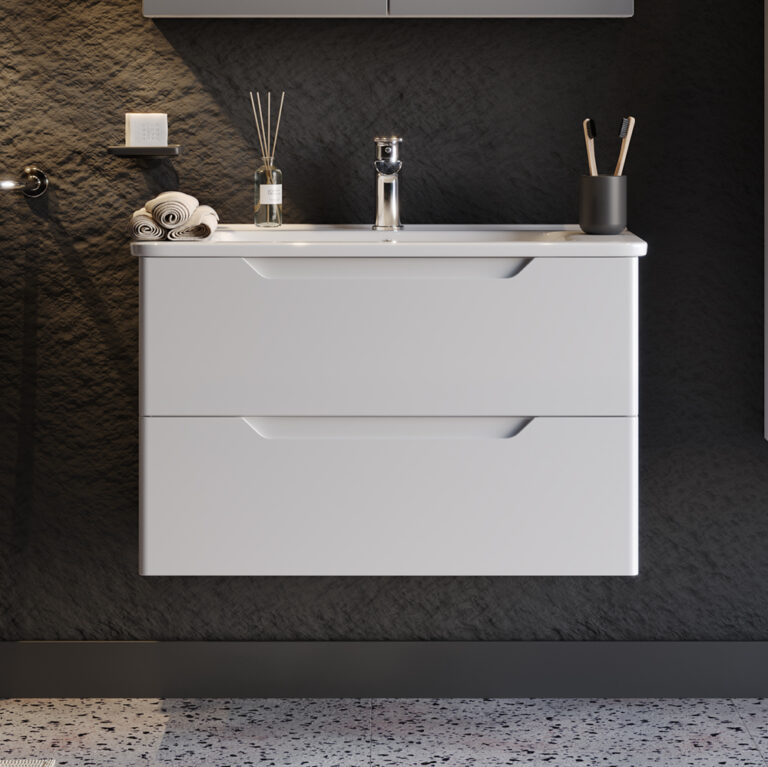 Σετ Έπιπλο Μπάνιου PERLA MDF 18mm Λάκα 9SPER - Image 4