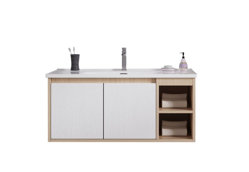 ΣΕΤ ΠΑΓΚΟΥ VERA 100cm χρ.WHITE/SONOMA S3BVER100WHS