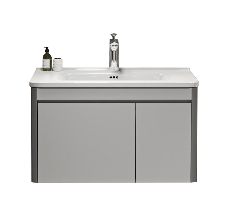 ΣΕΤ ΠΑΓΚΟΥ YVONNE 80cm χρ.GREY S3BYVO080GR