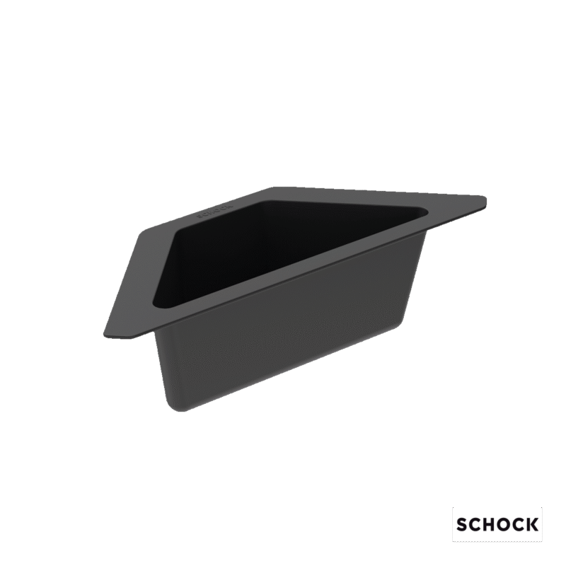 Μπωλ Γωνιακό Schock Αnthracite Matt