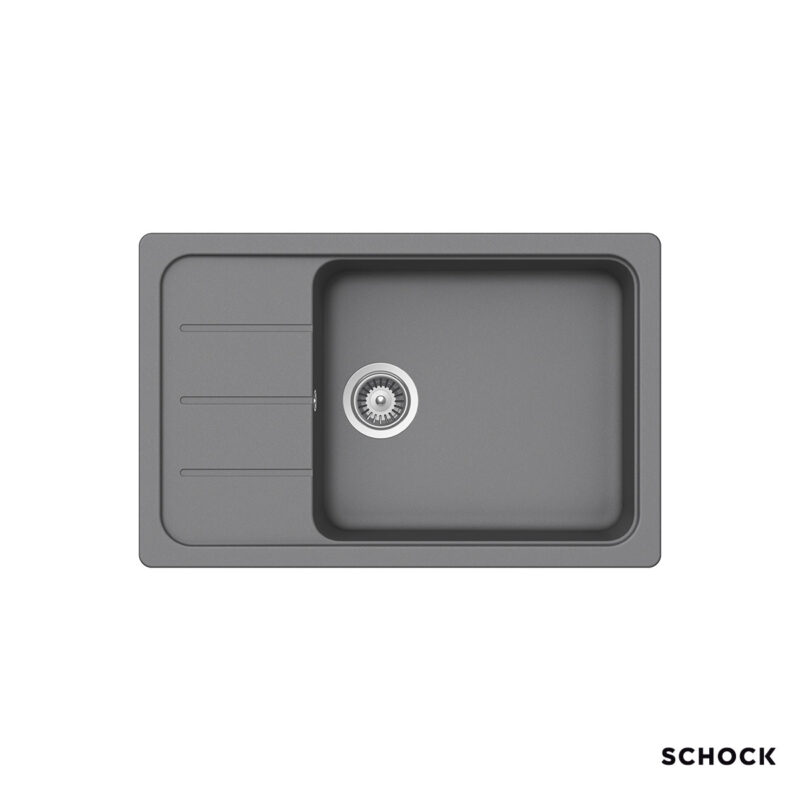 Νεροχύτης Κουζίνας Γρανίτη Element 78x50 Schock Cristalite Croma Granite