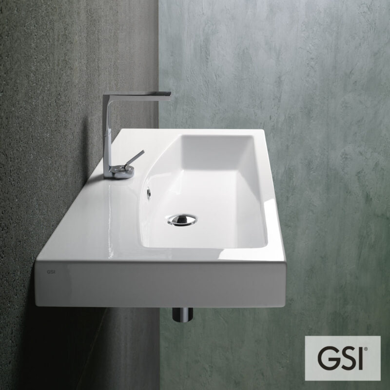 ΝΙΠΤΗΡΑΣ LOSANGA FLAT 90x42,5 (1 οπή+2 προχ.) GSI WHITE