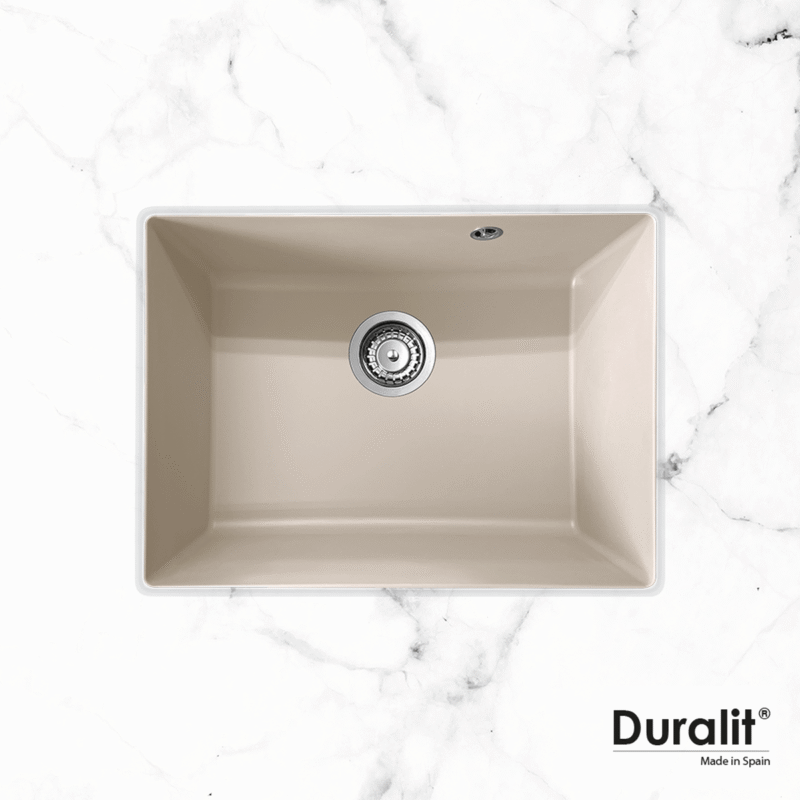 Νεροχύτης Κουζίνας Συνθετικός Υποκαθήμενος 60x50 Duralit Beige