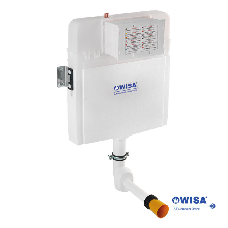 Εντοιχιζόμενο Καζανάκι Slim Basic για λεκάνη υψηλής πίεσης, WISA (8050452955G)