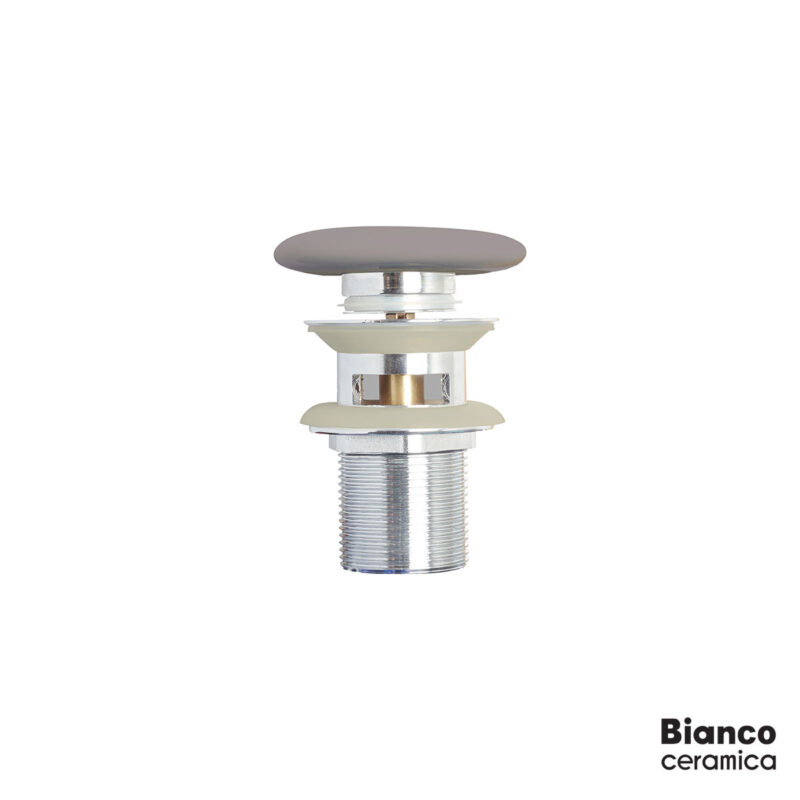 Βαλβίδα Νιπτήρα Clic-Clac Bianco Ceramica Stone Grey