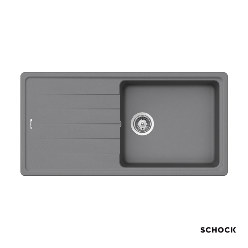 Νεροχύτης Κουζίνας Γρανίτη Element 100x50 Schock Cristalite Croma Granite