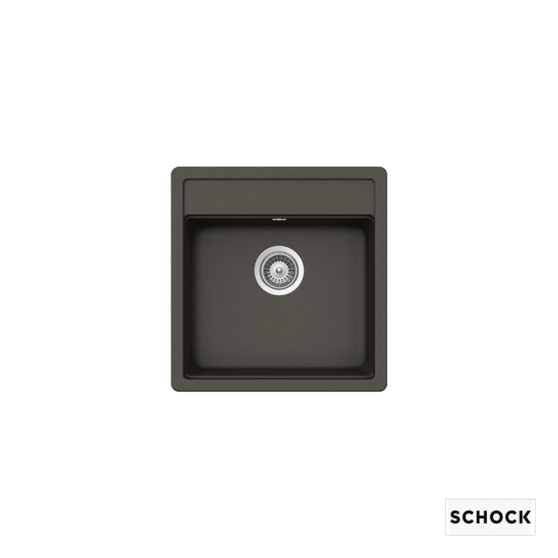 Νεροχύτης Κουζίνας Γρανίτη Manhattan 49x51 Schock Cristalite Everest Granite