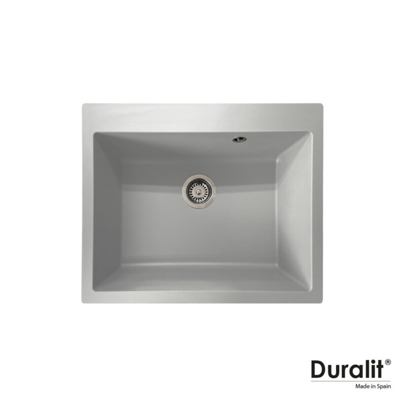 Νεροχύτης Κουζίνας Συνθετικός 60x50 Duralit Platinum