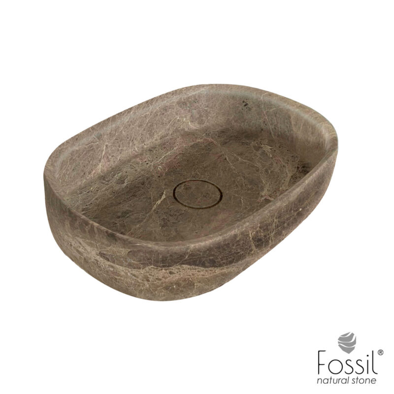 ΝΙΠΤΗΡΑΣ ΜΑΡΜΑΡΙΝΟΣ DUNE 55x38 H.14 FOSSIL EMPERADOR DARK