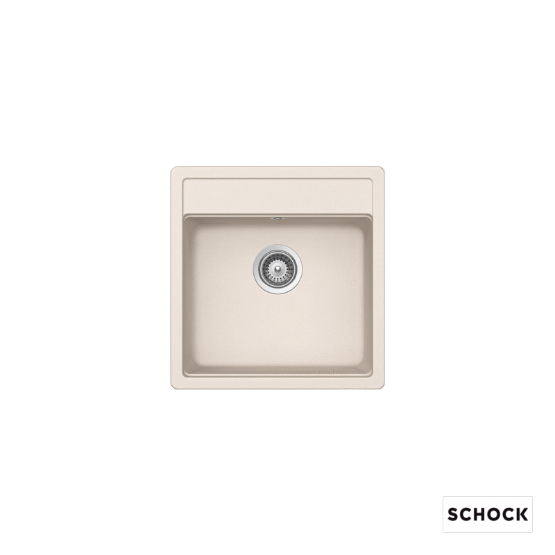 Νεροχύτης Κουζίνας Γρανίτη Manhattan 49x51 Schock Cristalite Everest Granite