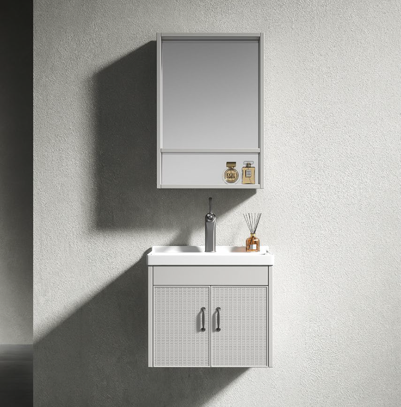 ΣΕΤ ΜΠΑΝΙΟΥ THALEIA 50cm χρ.SILVER GREY ΠΟΛΥΑΙΘΥΛΕΝΙΟ (HDPE High Density)