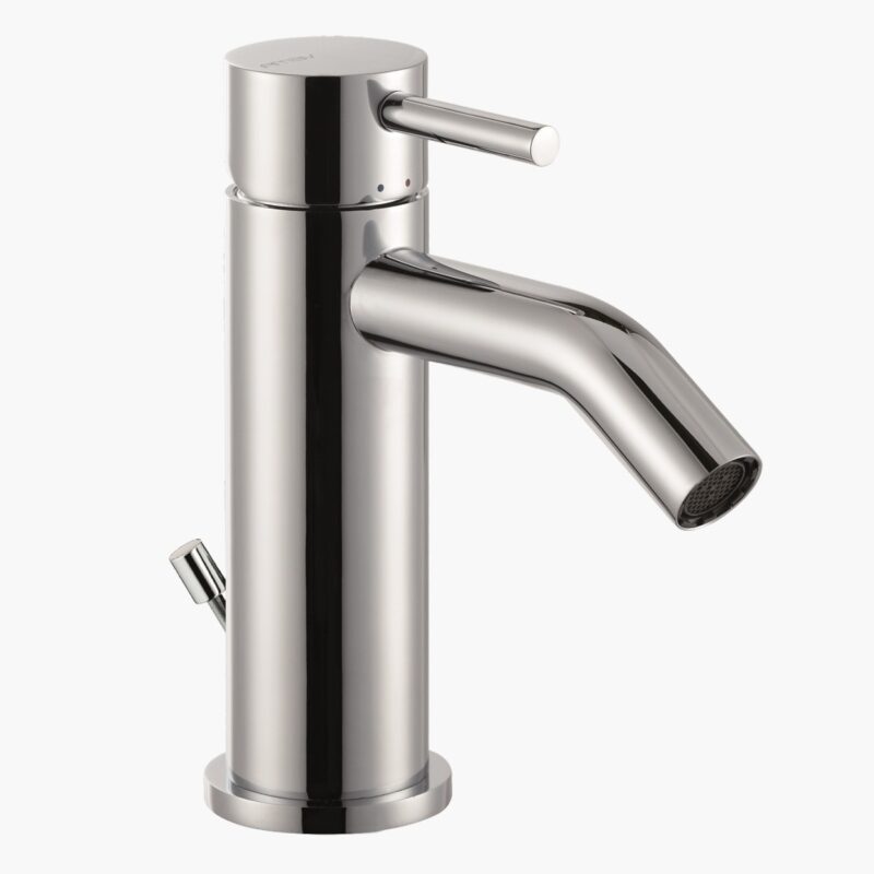 Maira Chrome Μπαταρία Μπιντέ με αυτόματη βαλβίδα