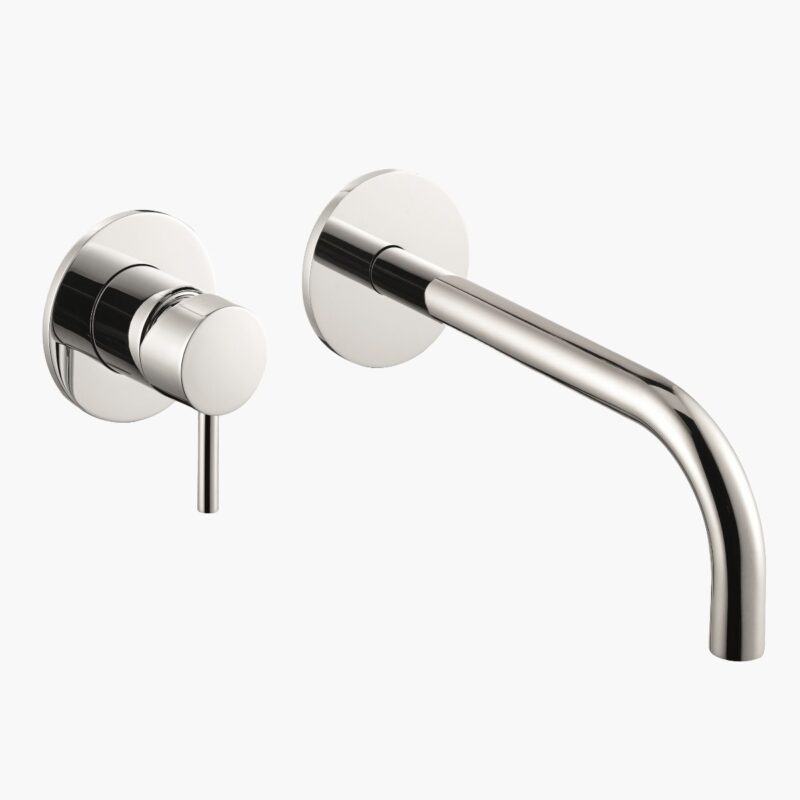 Maira Chrome Μπαταρία Νιπτήρα εντοιχισμού