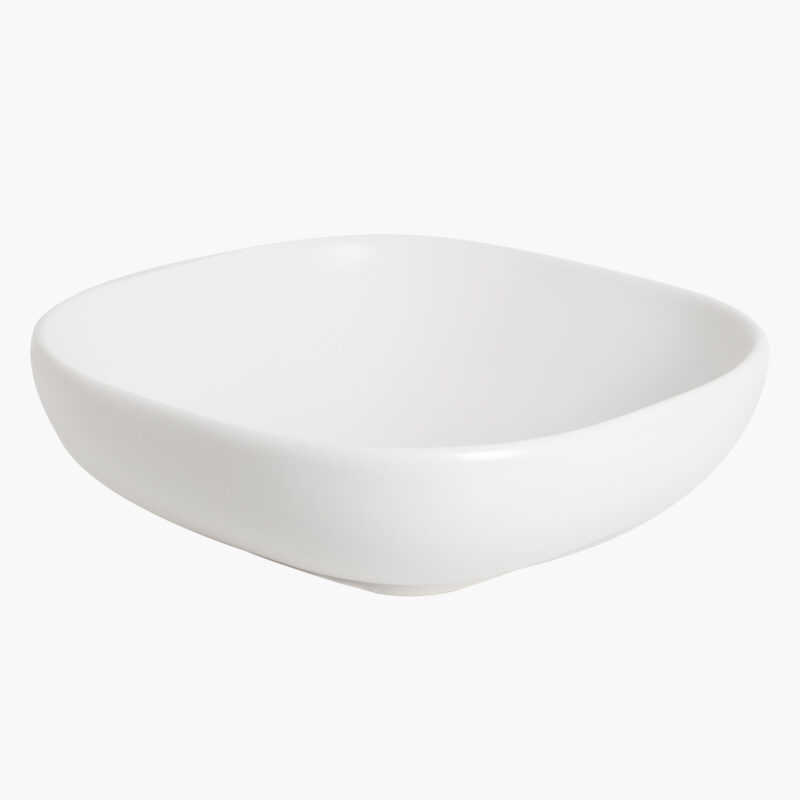Alya 41 White Matt Νιπτήρας επικαθήμενος 41x41x12.5cm