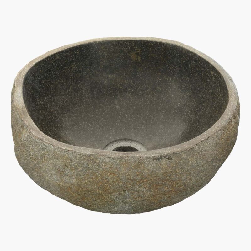 Mini Stone Νιπτήρας επικαθήμενος natural stone 28x25x15cm