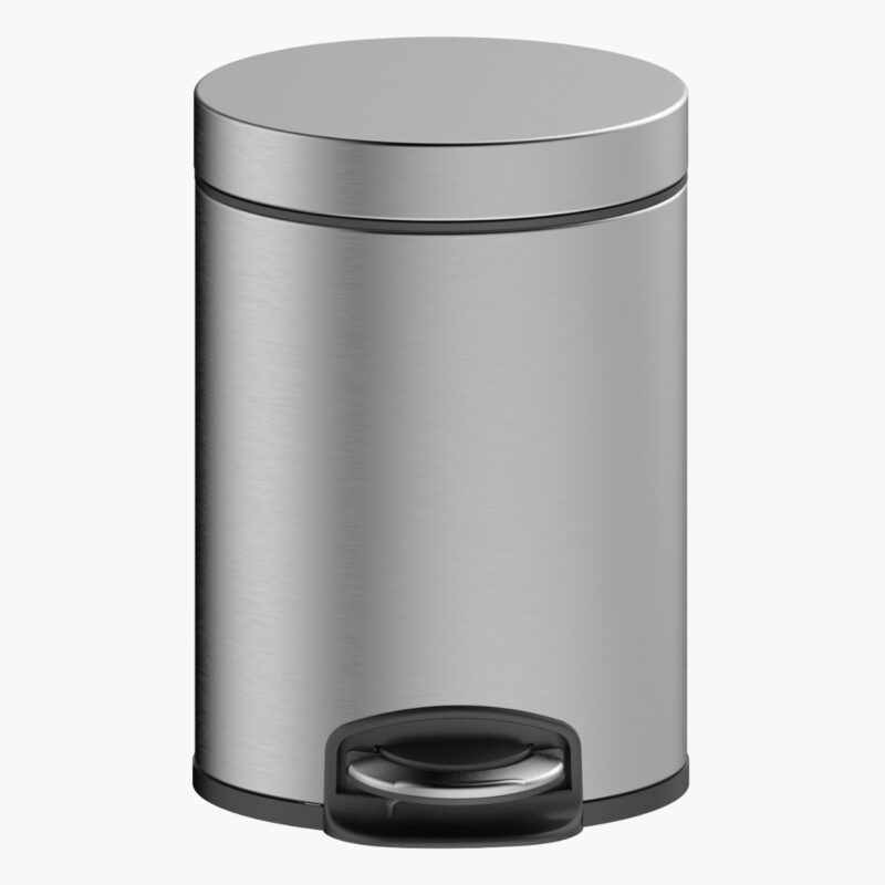 Amelia Stainless Steel Χαρτοδοχείο soft close 3lt