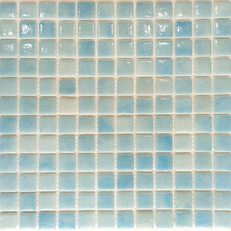 Aqua Mosaic Light Blue Glossy Πλακάκι 31.5×31.5cm 4.5mm