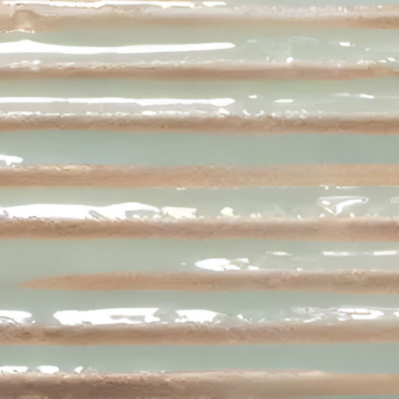 Casablanca CB Comb Mint Glossy Πλακάκι Ρεκτιφιαρισμένο 5x15cm 9mm
