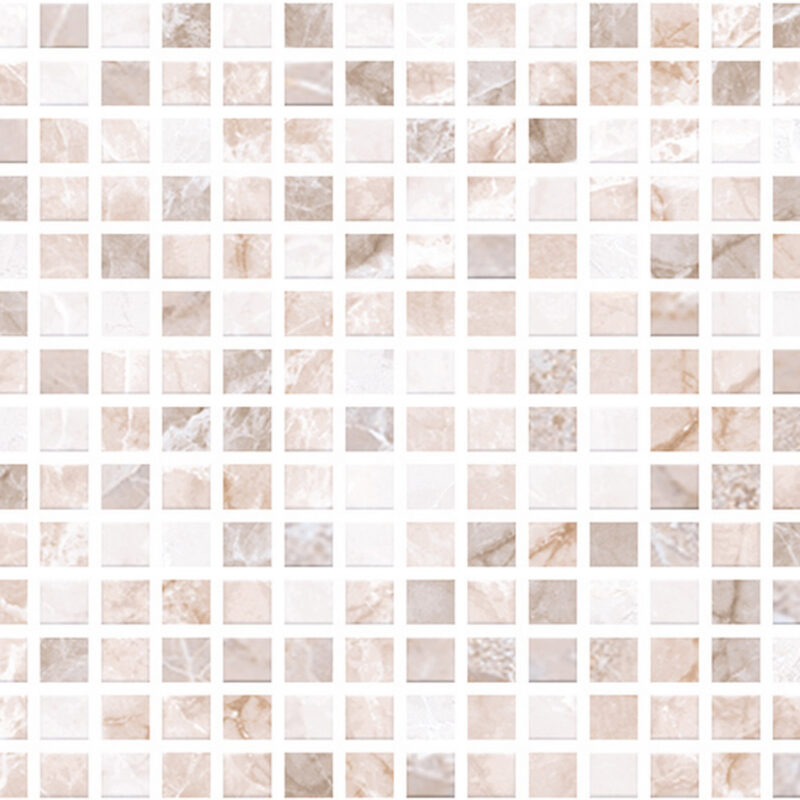 Amalia Neutral Mosaic Glossy Πλακάκι 30.5×60.5cm 10mm