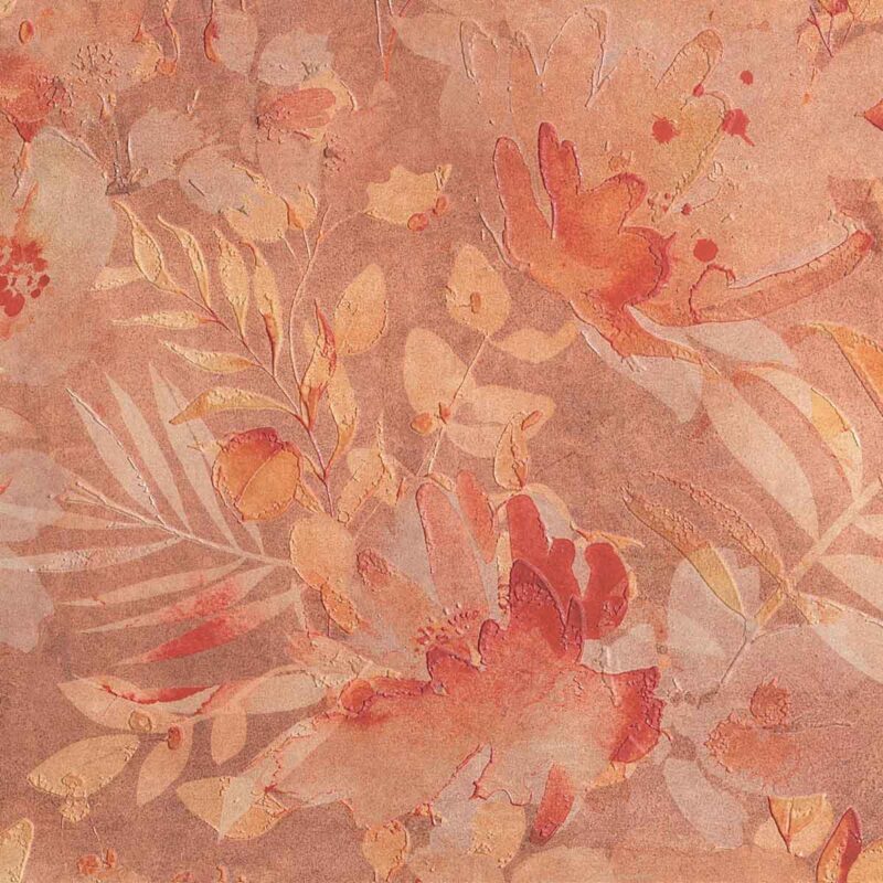 Sheer Flower Corten Matt Πλακάκι Ρεκτιφιαρισμένο 80x160cm 8.5mm