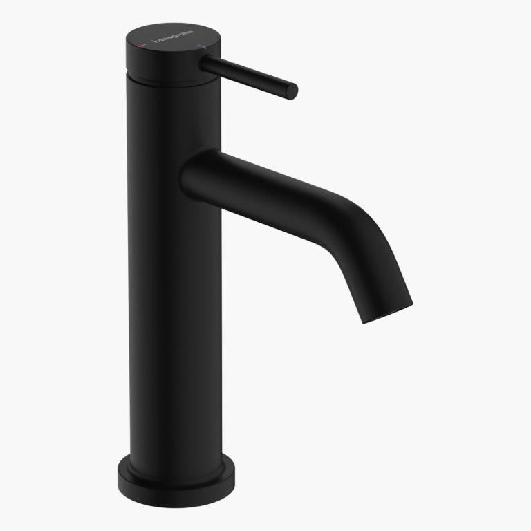Tecturis S 110 Ecosmart Plus Black Matt Μπαταρία Νιπτήρα επικαθήμενη
