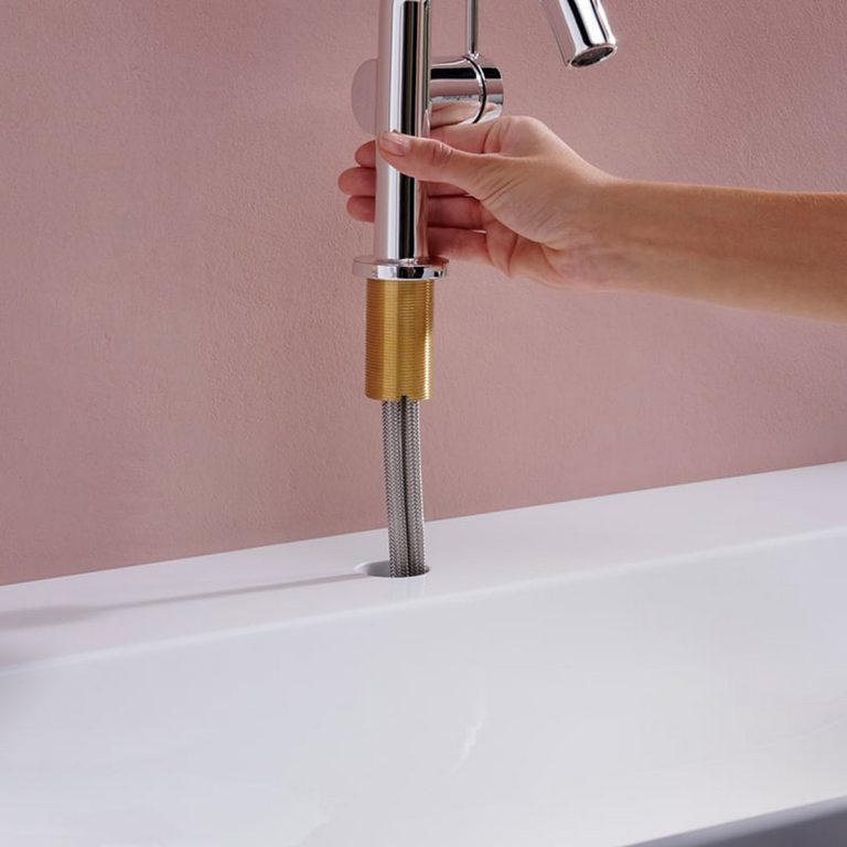 Tecturis S Fine 110 Ecosmart Plus Chrome Μπαταρία Νιπτήρα επικαθήμενη - Image 9